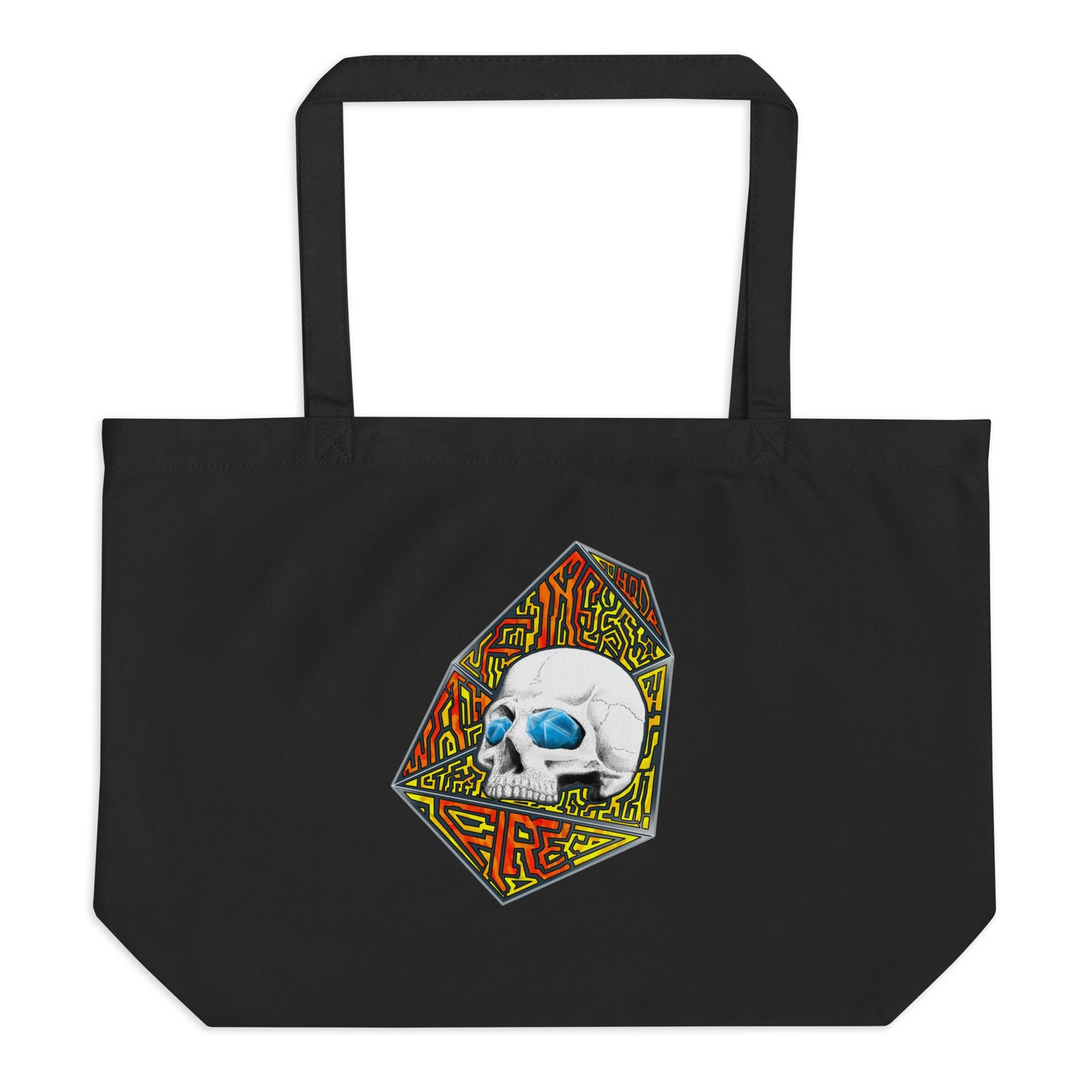 Large organic tote bag